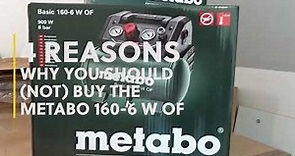 Unboxing and review of the Metabo 160-6 W OF Compressor