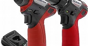 ACDelco ARI12105-K5 G12 Series 12V Cordless Li-ion 3/8” 2-Speed Drill Driver & ¼” Impact Driver Combo Tool Kit with 2 Batteries