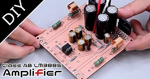 【DIY】Making an Audio Amplifier @ LM3886