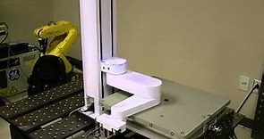 Impact tests with Precise Automation s PF400 collaborative SCARA robot