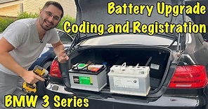 BMW 3 Series (E90, E92) Battery Replacement, Coding and Registration