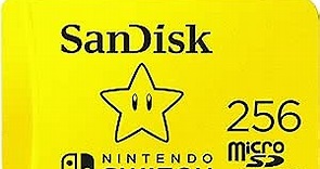 SanDisk 256GB microSDXC Card, Licensed for Nintendo Switch - SDSQXAO-256G-GNCZN