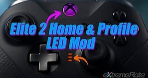 Xbox Elite Controller Series 2 Home & Profile Indicator LED Mod - eXtremeRate