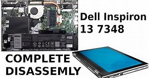 Dell Inspiron 13 7348 Take Apart Complete Diassemble