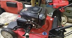 toro recycler lawnmower model 20371 carburetor repair