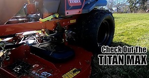 Toro TITAN MAX Zero Turn Mower (76601) Review & Walkaround | Check Out This Beast Of A Lawn Mower