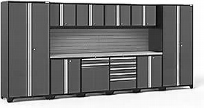 NewAge Products Pro Series Gray 12 Piece Set, Garage Cabinets, 58511