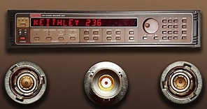 Keithley 236 Source Measure Unit and Triaxial Cables