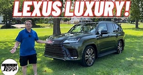 You Must See this 2023 Lexus LX 600 Luxury Interior!