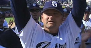 Trevor Hoffman records his 479th career save to become the all-time saves leader