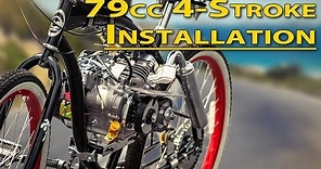 How To: Installation Guide - 79cc 4-Stroke Bicycle Engine Kit