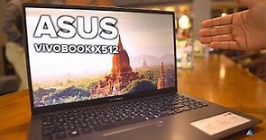 ASUS Vivobook 15 X512FL REVIEW and UNBOXING [GAMING, HEATING ETC.]
