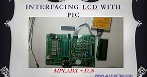 LCD with PIC Microcontroller