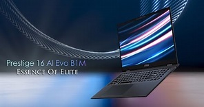 Prestige 16 AI Evo B1M - The Essence of Elite | MSI