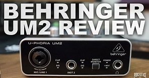 Behringer U-Phoria UM2 Review / Test