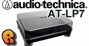 Audio-Technica AT-LP7 Unboxing & Review!