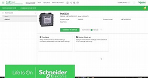 How to Configure PM5000 Series Meter Using EcoStruxure Power Commission | Schneider Electric Support