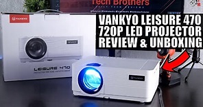 Vankyo Leisure 470 REVIEW: Connect Smartphone To THIS Projector!