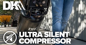 DK2 AIR | AC20G Twin Cylinder 20-Gallon Silent Air Compressor