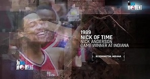 1989: Nick Anderson s Game Winner at Indiana | The B1G Moment