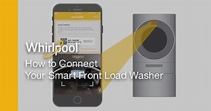 How to connect Whirlpool® Smart Front Load Washers and Dryers