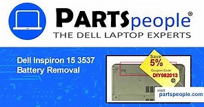 Dell Inspiron 15-3537 (P28F003) Battery How-To Video Tutorial