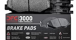 Dynamic Friction Company 3000 Semi-Metallic Brake Pads 1311-1807-00-Rear Set