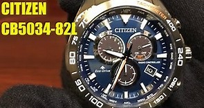 Citizen Promaster Radio Controlled Atomic Chronograph Watch CB5034-82L