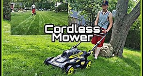 Ryobi 20 inch 40v Battery Powered Electric Self Propelled Lawn Mover Assembly - How To & Review