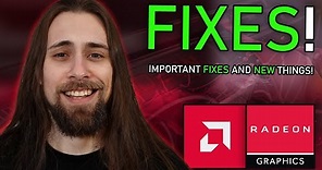 AMD Adrenalin 23.3.1 Drivers | IMPORTANT Fixes & Some NEW Things
