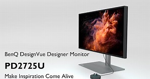 BenQ PD2725U 27 inch 4K Thunderbolt 3 Display P3 DesignVue Designer Monitor