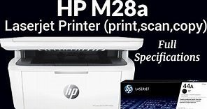 HP M28a Laserjet Multifunction Printer Full Specifications