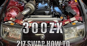 How to 2JZ swap a Z32 300ZX