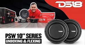 DS18 PSW 10 SERIES (Unboxing/Flexing) Water Resistant Shallow Subwoofer