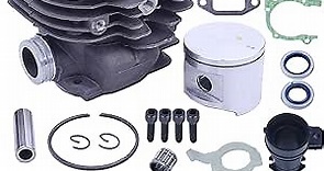 Adefol 52mm Cylinder Piston Kit for Husqvarna 372XP 371 365 362 375K Big Bore Chainsaw Replace Parts 503 93 93 72