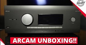 Arcam AVR11 Unboxing & Overview | Premium Home Theater A/V Reciever with Dirac Live