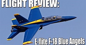 Assembly & Flight Review - E-flite F-18 Blue Angels 80mm EDF (The RC Geek)