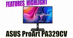 ASUS ProArt Display 32” 4K HDR Monitor (PA329CV)