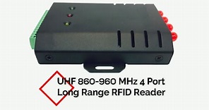 Introduction of UHF 860-960 MHz 4 Port Long Range RFID Reader (216027)