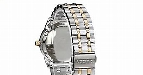 Citizen Men s Eco-Drive Diamond Accented Watch with Date, BM7344-54E