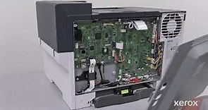Xerox® C410 Color Printer Install the Hard Disk Drive