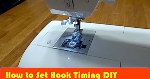 How to Fix / Repair Singer Sewing Machine Hook Timing