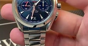 Omega Seamaster Aqua Terra GMT Chronograph Watch 231.10.43.52.03.001 | SwissWatchExpo