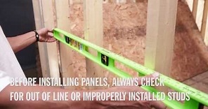 How to Install OSB Wall Sheathing or Panels