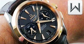 Omega Seamaster Aqua Terra 150m GMT Chronograph (231.23.43.52.06.001) Luxury Watch Review