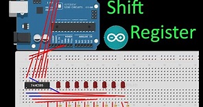 Tutorial in Shift Register (74HC595) - How do they work