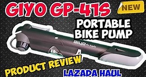 GIYO GP-41S Portable Bike Pump Product Review | Bike pump for presta and schrader valve