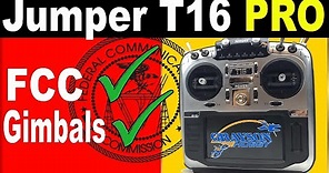 Jumper T16 PRO with Upgraded Hall Gimbals - FCC Certification