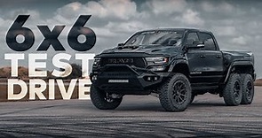 1000 HP MAMMOTH 6X6 Test Drive with John Hennessey