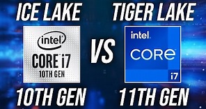 Intel i7-1165G7 vs i7-1065G7 - BIG Gains With 11th Gen 💪